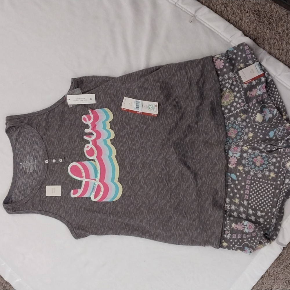 Set of 2 pajama  for women .Size M(8-10).